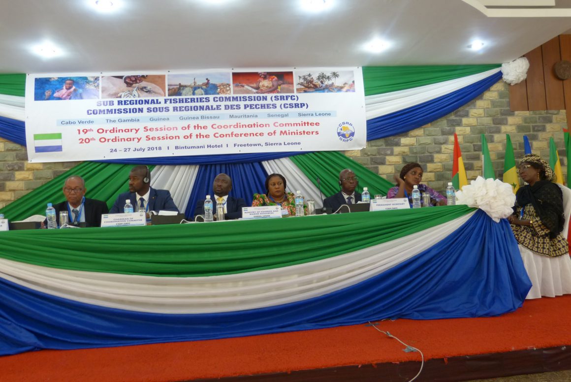 SIERRA LEONE HOSTS 20TH ORDINARY SESSION OF THE COMMITTEE OF COORDINATION AND CONFERENCE OF MINISTERS OF THE SUB-REGIONAL FISHERIES COMMISSION (SRFC) SIERRA LEONE HOSTS 20TH ORDINARY SESSION OF THE COMMITTEE OF COORDINATION AND CONFERENCE OF MINISTERS OF THE SUB-REGIONAL FISHERIES COMMISSION (SRFC)
