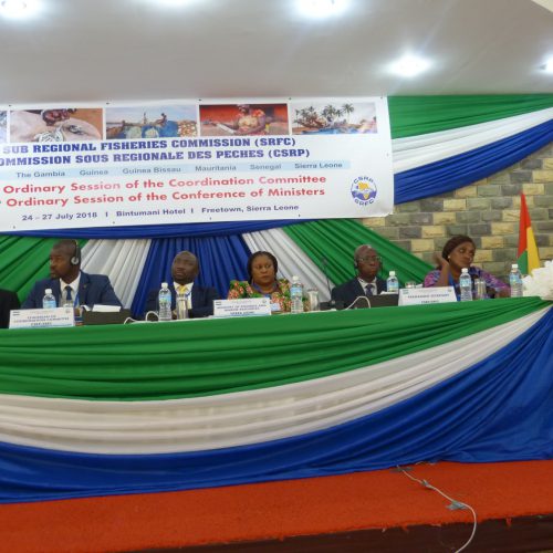 SIERRA LEONE HOSTS 20TH ORDINARY SESSION OF THE COMMITTEE OF COORDINATION AND CONFERENCE OF MINISTERS OF THE SUB-REGIONAL FISHERIES COMMISSION (SRFC)