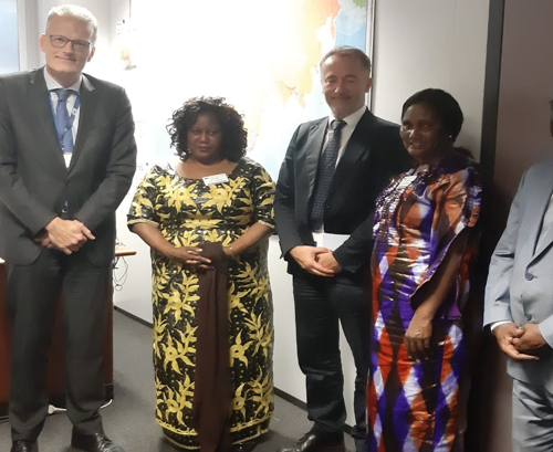 The Hon. Minister and Director of Fisheries Visit E.U Headquarter in Brussels to Discuss issues relating to the Rescinding of the EU. YELLOW CARD ban slammed on Sierra Leone